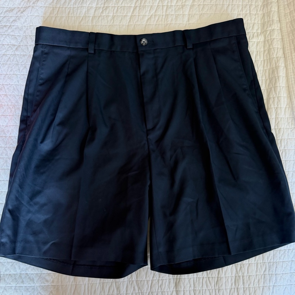 Oxford Golf Men's Classic Navy Dress Shorts